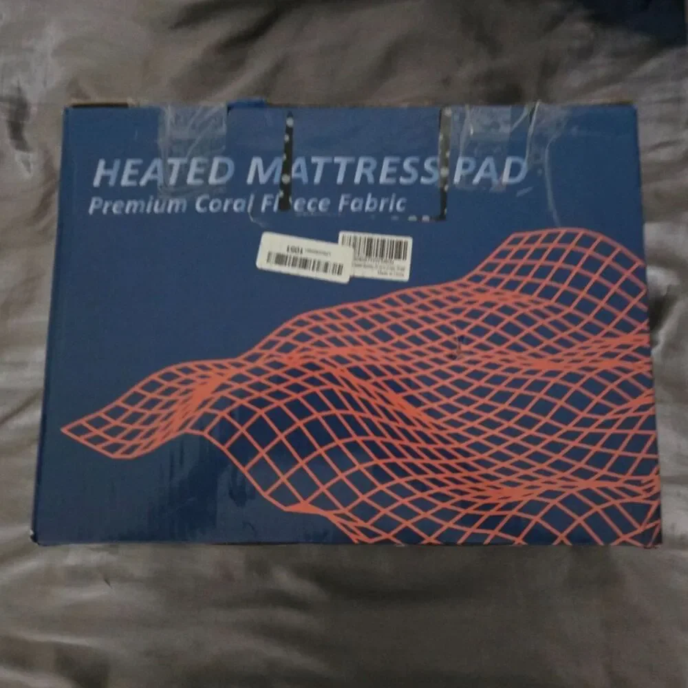 Heated Mattress Pad Full Size Auto Off 8 Hours 30 Inch, 75